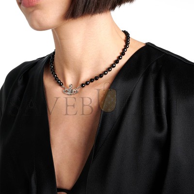 VIVIENNE WESTWOOD MESSALINE EMBELLISHED CHOKER VIVIENNE WESTWOOD MESSALINE EMBELLISHED CHOKER